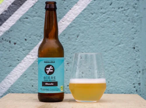 Bière blanche La Brasserie Parallèle 0,3% Bio