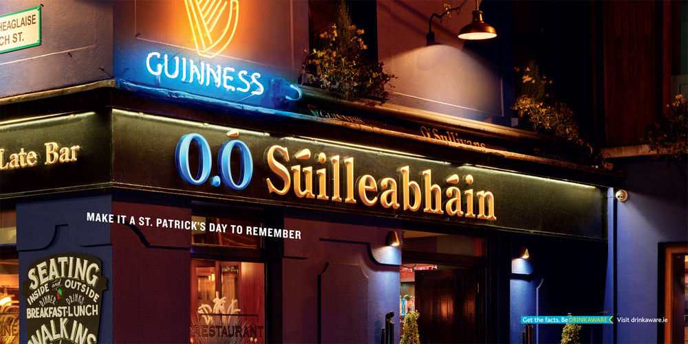 Bière brune Guinness Draught 0,0%