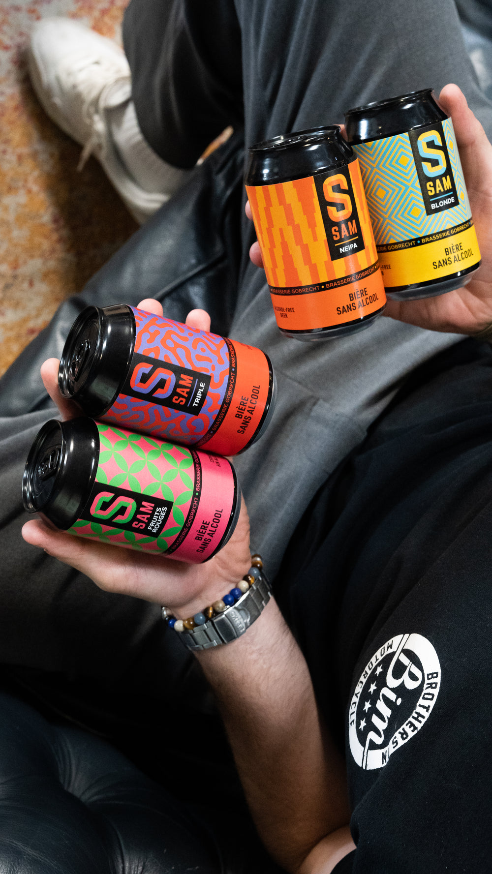 Bière SAM blonde sans alcool 0,5% - cannette 33 cl