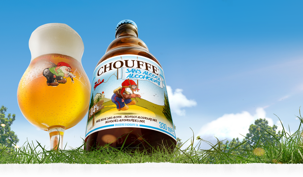 La Chouffe bière sans alcool 33cl 0.4°