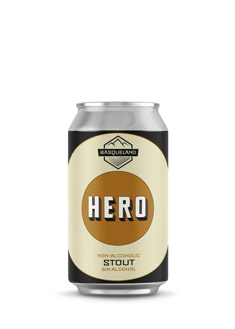 Bière Hero Stout Basqueland 0,5%